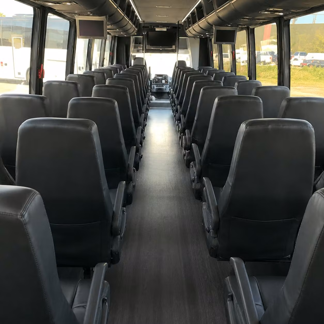 25 passenger minibus interior