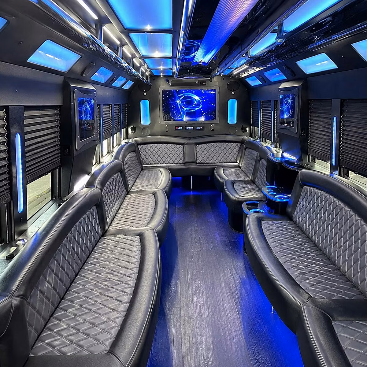 party bus interior
