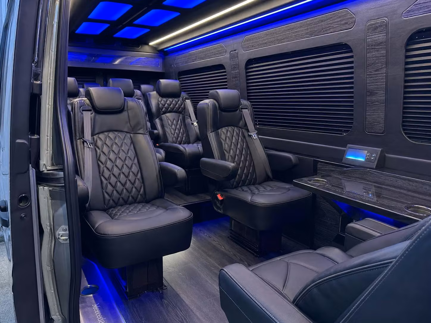 sprinter van transportation for groups and events across glendale